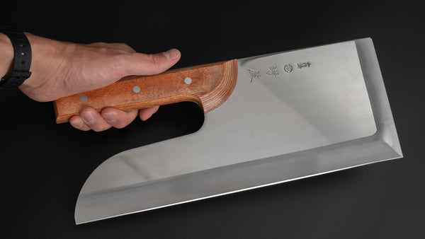 Tsubaya Stainless Menkiri 330mm Pakka Handle - Tetogi