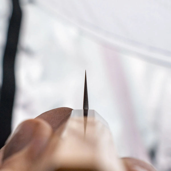 Hitohira Futana White #1 Migaki Tsuchime Petty 135mm Keyaki Zelkva Product vendor