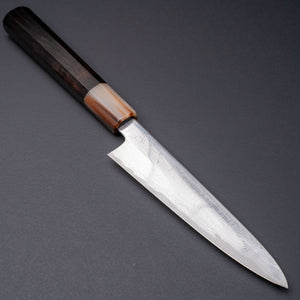 Hitohira Kikuchiyo Rou VG10 Hyokyo Damascus Petty 150mm Ebony Handle Product vendor