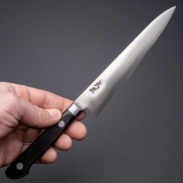 Sukehisa Made Marugo Swedish Carbon Petty 150mm Pakka Handle (Old Stock) Product vendor