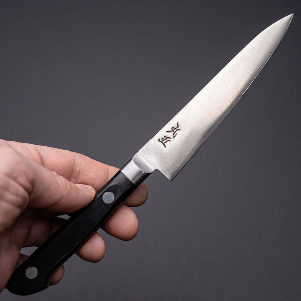 Sukehisa Made Marugo Swedish Carbon Petty 120mm Pakka Handle (Old Stock) Product vendor