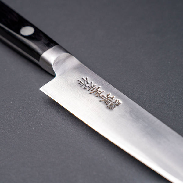 Sukehisa Made Masamoto Swedish Carbon Petty 120mm Pakka Handle (Old Stock) Product vendor