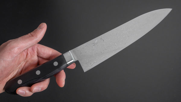 Hitohira HG Damascus Gyuto 180mm Pakka Handle