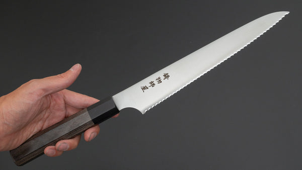 Hitohira Imojiya TH Stainless Bread Knife 240mm Pakka Handle (Wa) Product vendor