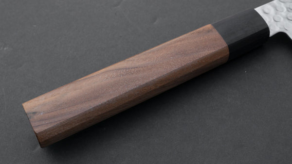 Hitohira HG Tsuchime Damascus Gyuto 210mm Walnut Handle