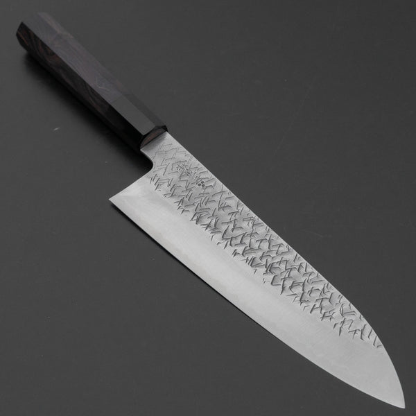 Nigara Blue Super Gyuto 210mm Ebony Handle Product vendor