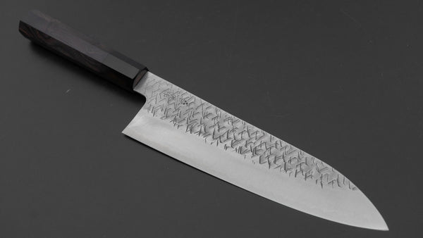 Nigara Blue Super Gyuto 210mm Ebony Handle Product vendor