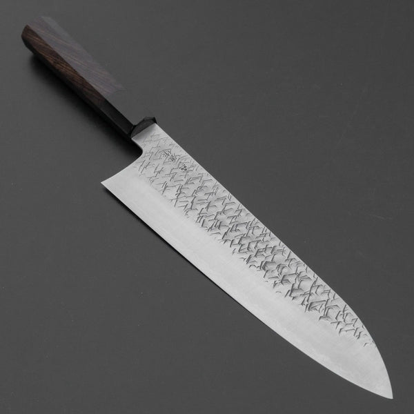 Nigara Blue Super Gyuto 240mm Ebony Handle Product vendor