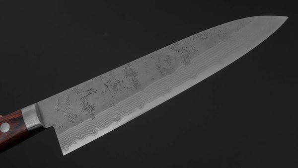 Hitohira NM V10 Nashiji Damascus Gyuto 180mm Imitation Mahogany Handle Product vendor