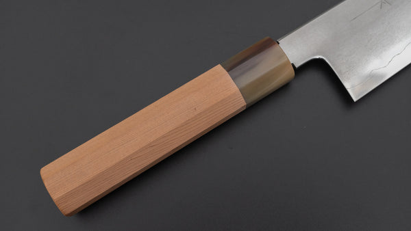 Tetsujin Silver #3 Kasumi Gyuto 240mm Yakusugi Cedar Handle