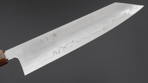 Tetsujin Silver #3 Kasumi Kiritsuke Gyuto 270mm Taihei Makassar Ebony Handle