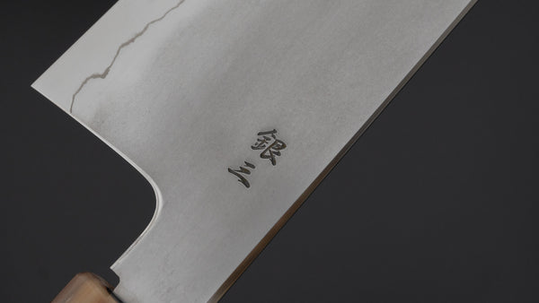 Tetsujin Silver #3 Kasumi Kiritsuke Gyuto 270mm Taihei Makassar Ebony Handle