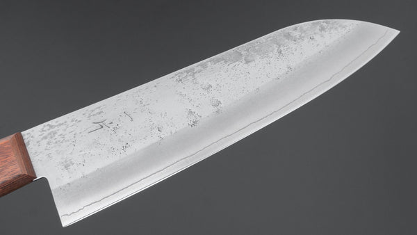 Hitohira Futana S3 Nashiji Santoku 165mm Pakka Handle (No Bolster) Product vendor