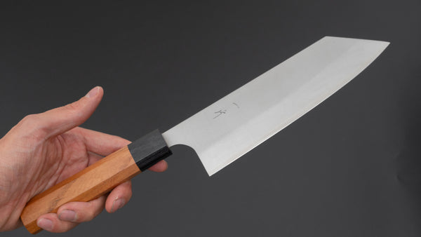 Hitohira Echizen SG2 Bunka 180mm Keyaki Zelkova Handle