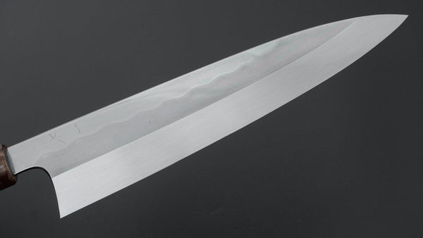 Hitohira Togashi White #1 Notaremon Mizu Honyaki Gyuto 240mm Taihei Makassar Ebony Handle (#129/ Saya) Product vendor