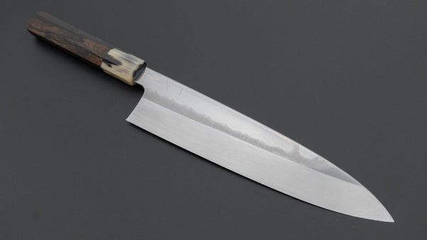Hitohira Togashi White #1 Notaremon Mizu Honyaki Gyuto 240mm Ziricote Handle (#156/ Saya) Product vendor