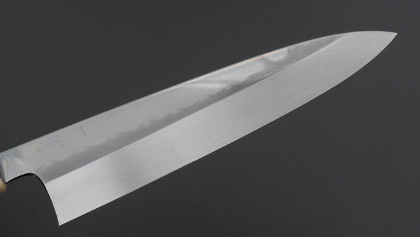 Hitohira Togashi White #1 Notaremon Mizu Honyaki Gyuto 240mm Ziricote Handle (#156/ Saya) Product vendor