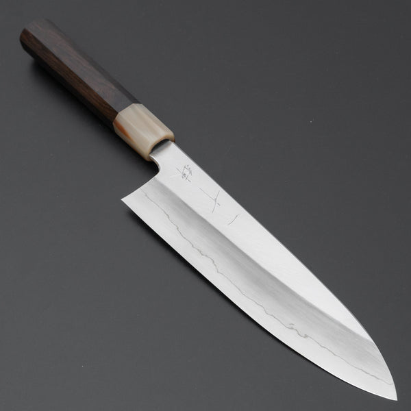 Hitohira Kikuchiyo Ren Silver #3 Gyuto 210mm Ebony Handle