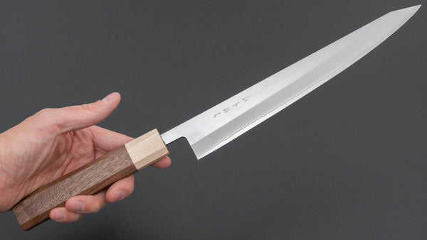 Hitohira TD SLD Migaki Sujihiki 240mm Walnut Handle Product vendor