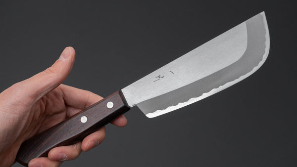 Mumei Stainless Pumpkin Cutter 150mm Wood Handle Product vendor