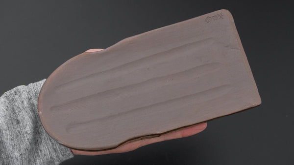 Hitohira Echizen-Yaki Daikon Grater with Saucer Product vendor