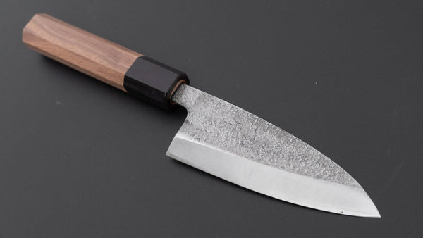 Hitohira VG10 Tsuchime Deba 105mm Walnut Handle Product vendor
