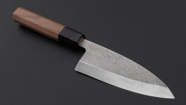 Hitohira VG10 Tsuchime Deba 120mm Walnut Handle Product vendor