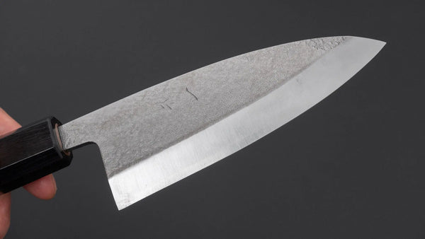 Hitohira VG10 Tsuchime Deba 120mm Walnut Handle Product vendor
