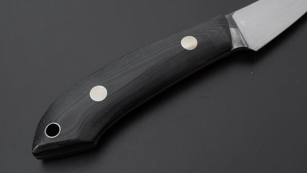 Seino AUS8 Fishing Utility Fixed Blade Linen Micarta Handle (#003)