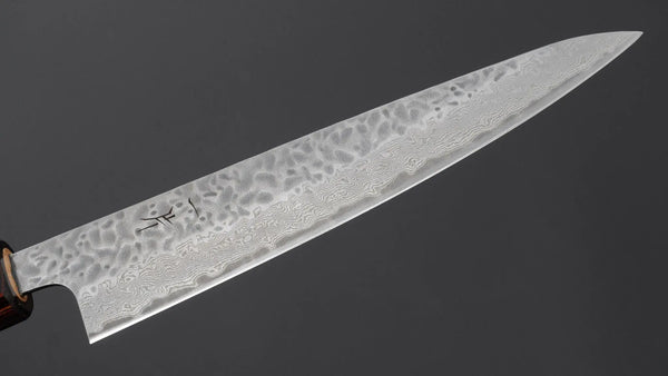 Hitohira Futana Stainless Tsuchime Damascus Petty 150mm Keyaki Zelkova Handle Product vendor