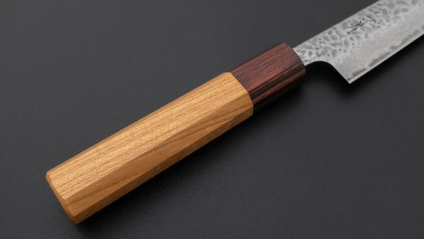 Hitohira Futana Stainless Tsuchime Damascus Petty 150mm Keyaki Zelkova Handle Product vendor