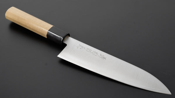 Hitohira Imojiya TH Blue Super Santoku Ho Wood Handle