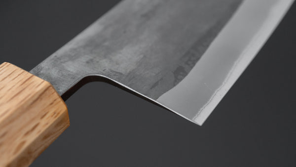 Hitohira TD Blue #2 Stainless Clad Kurouchi Nakiri 165mm Wenge Handle