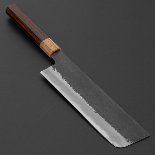 Hitohira Hinode Nashiji White #2 Stainless Clad Nakiri 180mm Wenge Handle Product vendor