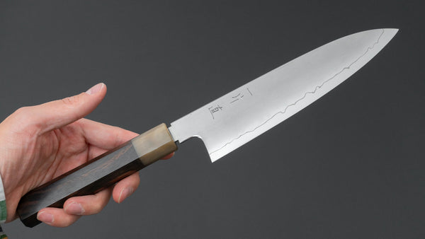 Hitohira Nao SG2 Kasumi Gyuto 180mm Ebony Handle Product vendor