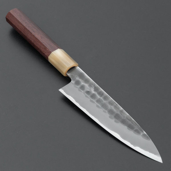 Hitohira Hinode Tsuchime White #2 Stainless Clad Petty 135mm Taihei Wood Handle