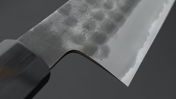 Hitohira Hinode Tsuchime White #2 Stainless Clad Gyuto 240mm Taihei Wood Handle