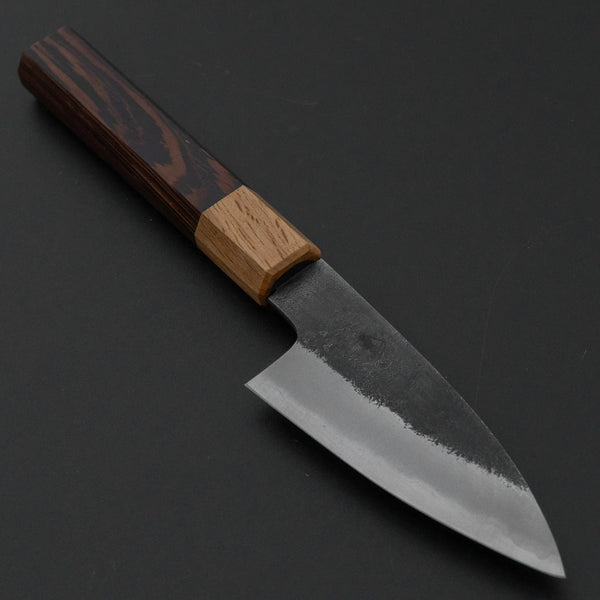 Hitohira Hinode Nashiji White #2 Stainless Clad Paring 90mm Wenge Handle Product vendor