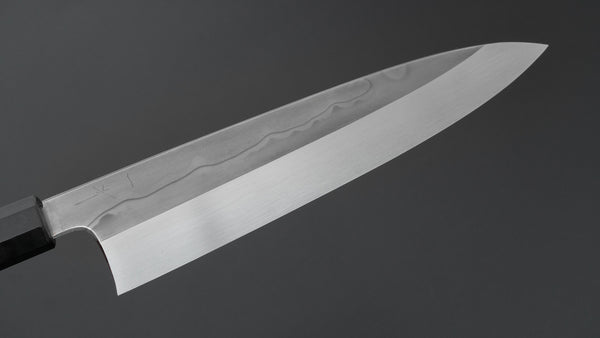 Hitohira Togashi White #1 Sanbonsugi Mizu Honyaki Gyuto 240mm Ziricote Handle (#122/ Saya)