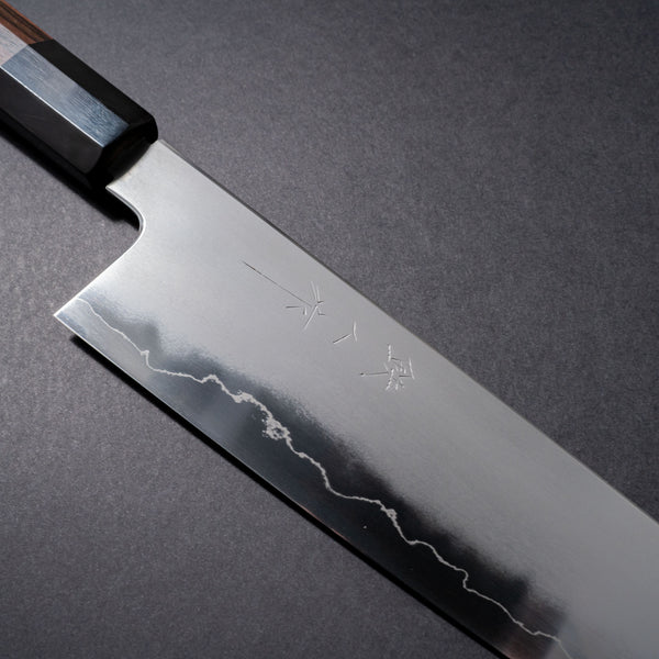 Tetsujin Silver #3 Kasumi Gyuto 240mm Taihei Makassar Ebony Handle