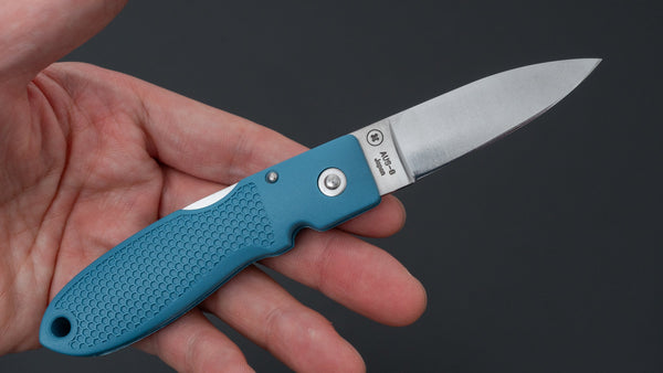 MOKI Coupe Folding Knife Grilon Handle (Grayish Blue) Product vendor