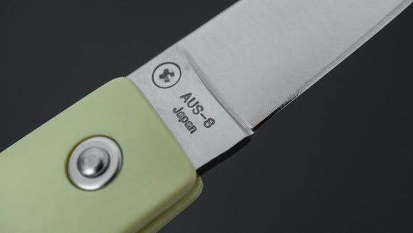 MOKI Coupe Folding Knife Grilon Handle (Cream Green) Product vendor