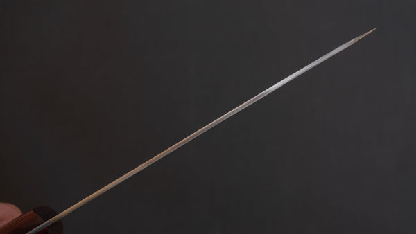 Hitohira NM Tsuchime Santoku 130mm Wine Pakka Handle (No Bolster) Product vendor