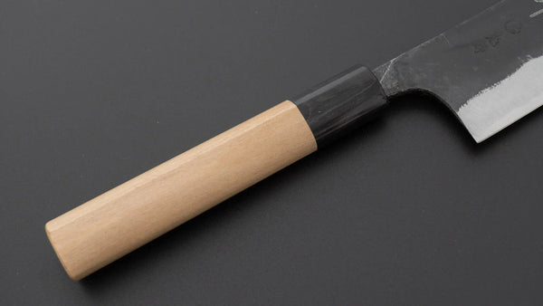 Hitohira Onihiro Blue #1 Nakiri 135mm Ho Wood Handle (D-Shape) Product vendor