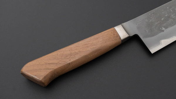 Hitohira TD Blue #2 Stainless Clad Nashiji Yo Gyuto 240mm Walnut Handle Product vendor