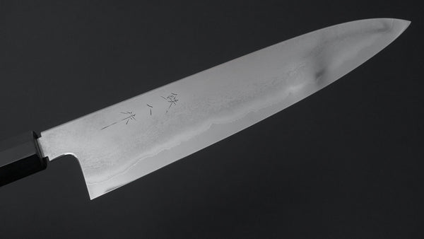 Tetsujin Silver #3 Metal Flow Gyuto 240mm Taihei Makassar Ebony Handle Product vendor