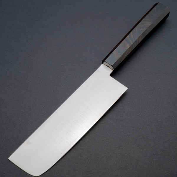 Hitohira Imojiya TH Stainless Nakiri 160mm Ebony Handle (Wa)