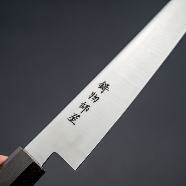 Hitohira Imojiya TH Stainless Petty 150mm Ebony Handle (Wa)