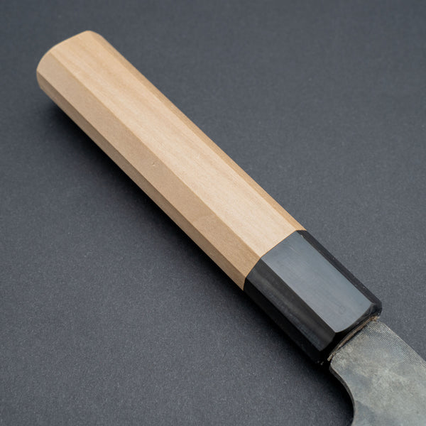 Hitohira Hizen Kurouchi Blue #1 Stainless Clad Gyuto 155mm Ho Wood Handle