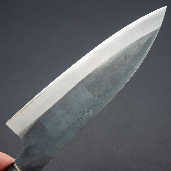 Hitohira Hizen Kurouchi Blue #1 Stainless Clad Gyuto 155mm Ho Wood Handle